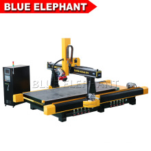 Jinan Blue Elephant 1637 Atc 4 Aixs Wood Processing CNC Router with Hsd Air Cooling Spindle, Can Swing 180 Degree